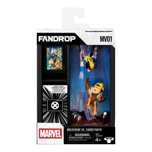 Fandrop Marvel Figure - Wolverine Vs Sabretooth