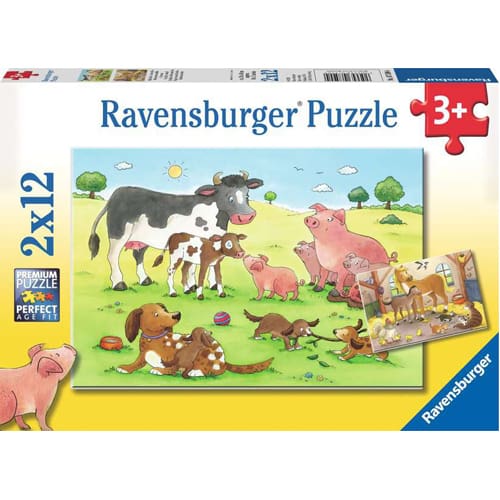 Farm Animals, 2x 12pc