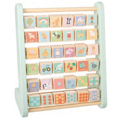 Farmyard Alphabet Abacus