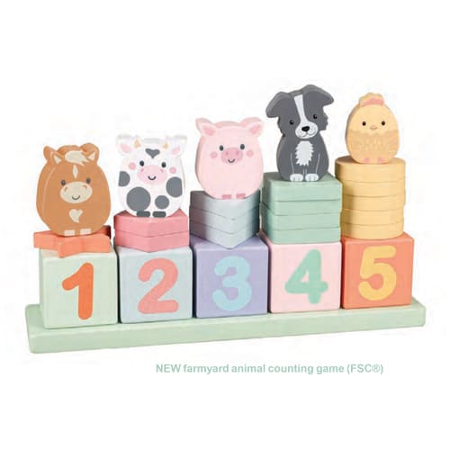 Farmyard Animal Counting Game
