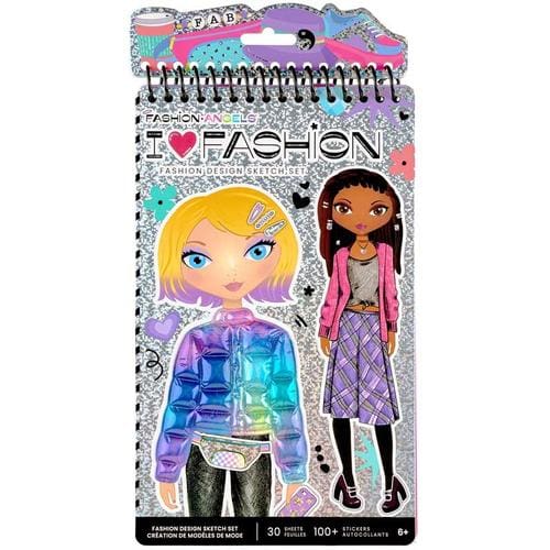 Fashion Angels - I Heart Fashion Design Compact Sketch Portfolio Set