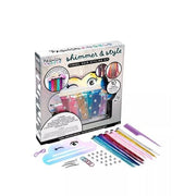 Fashion Angels - Shimmer and Style - Tinsel Hair Styling Kit