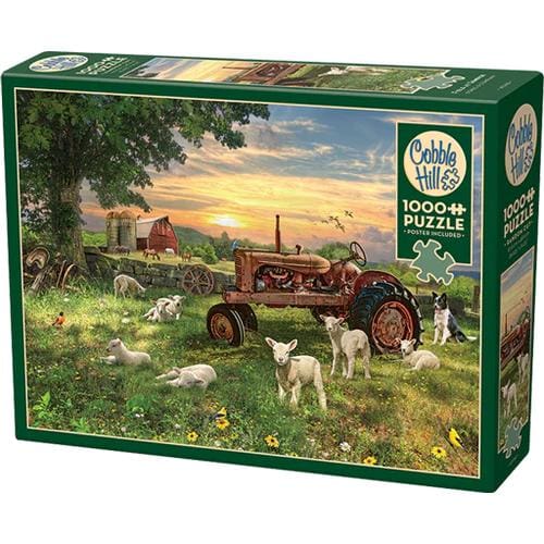 Field at Sunrise Puzzle (1000 Pieces)