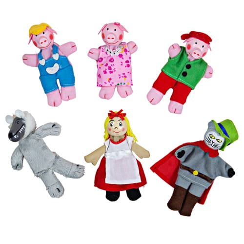 Finger Puppets - Red Riding Hood
