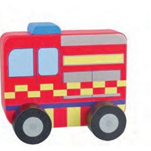 Fire Engine First Push Toy