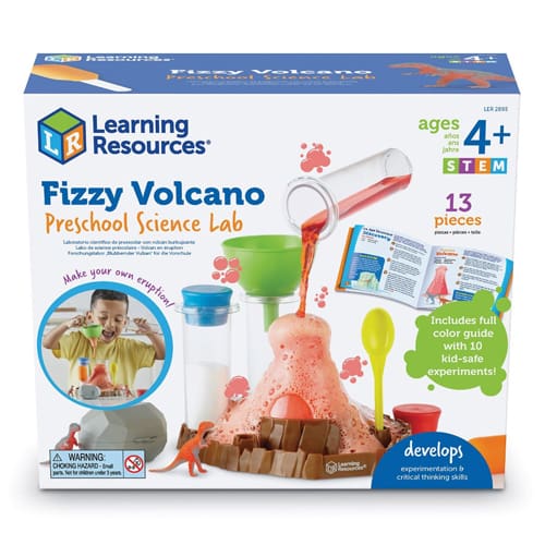 Fizzy Volcano Preschool Science Lab