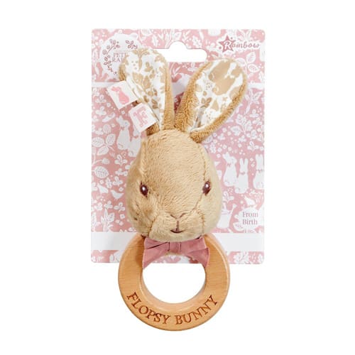 Flopsy Rabbit Ring Rattle