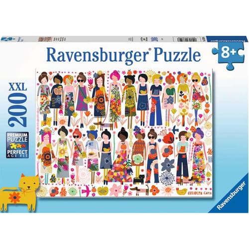 Flowers & Friends, 200pc XXL