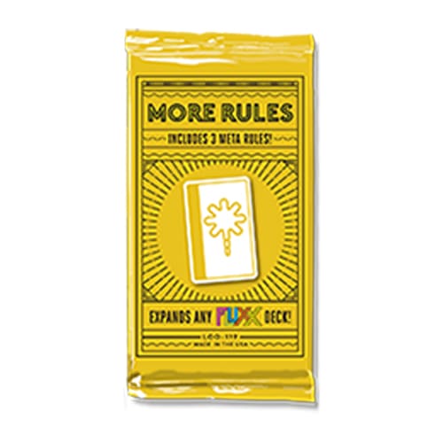Fluxx: More Rules Expansion