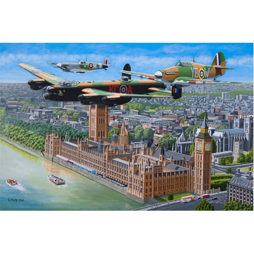 Fly Past 500 Piece Puzzle