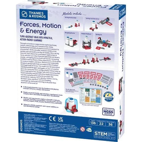 Forces, Motion & Energy