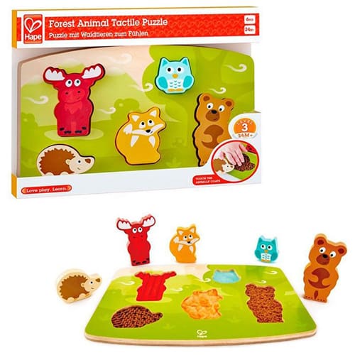 Forest Animal Tactile Puzzle