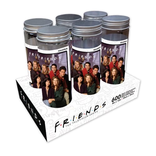 Friends Cast 600pc Mega Micro Puzzle in a Tube (One Supplied)