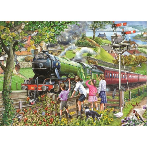 Full Steam Ahead 1000 Piece Puzzle
