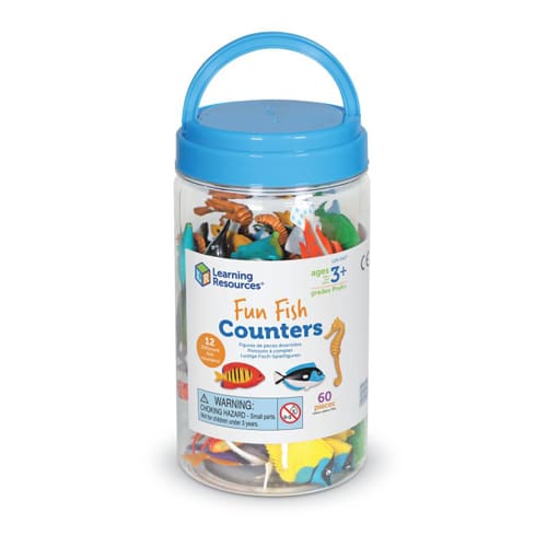 Fun Fish Counters (Set of 60)