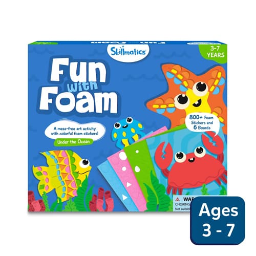Fun With Foam under the ocean