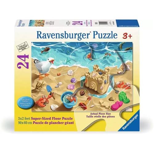 Fun at the Beach Giant Floor Puzzle - 24 Pieces
