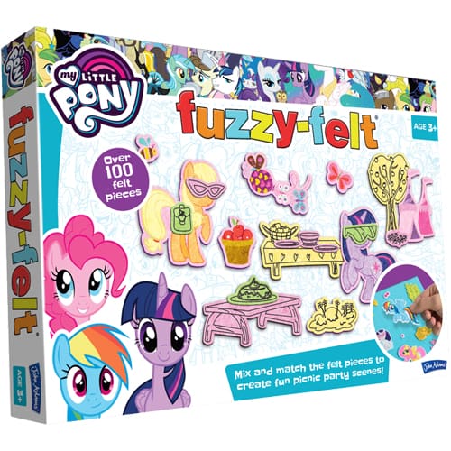 Fuzzy-Felt My Little Pony