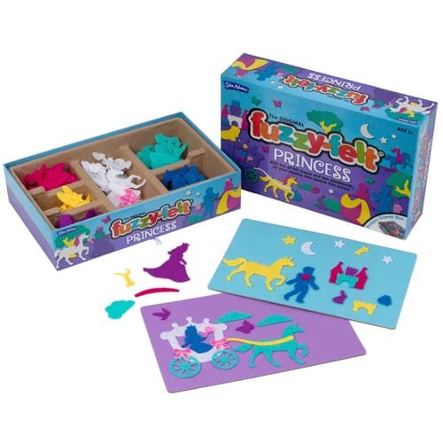 Fuzzy Felt Princess Drawer Set