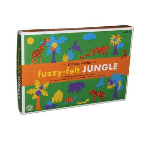 Fuzzy Felt Retro - Jungle