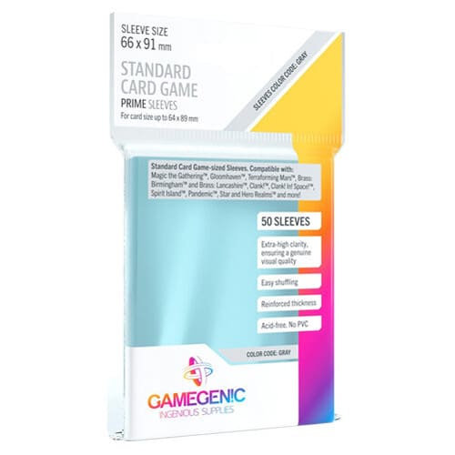 Gamegenic Just Sleeves: Standard Card Game Blue (50)