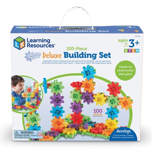 Gears! Gears! Gears! Deluxe Building Set (Set of 100)