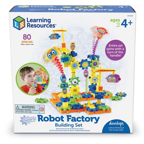 Gears Gears Gears! Robot Factory Building Set