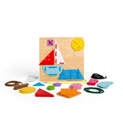 Geometric Lace-A-Shape