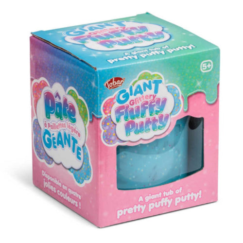 Giant Glittery Fluffy Putty