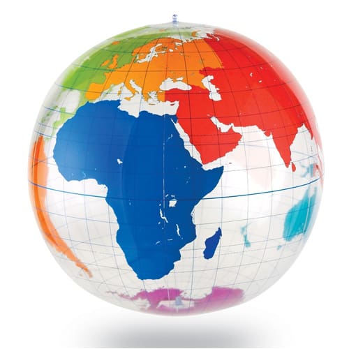 Giant Inflatable Labelling Globe