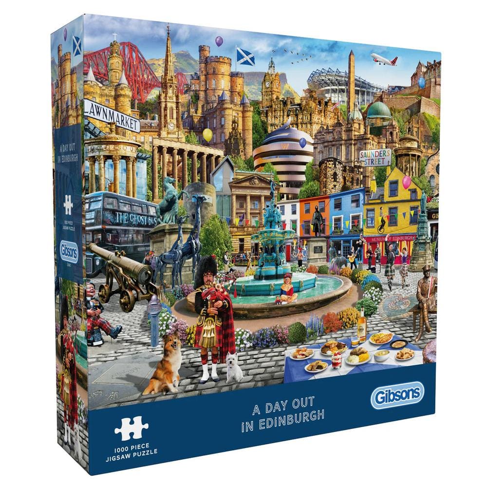 Gibsons: A Day Out in Edinburgh (1000 Pieces)