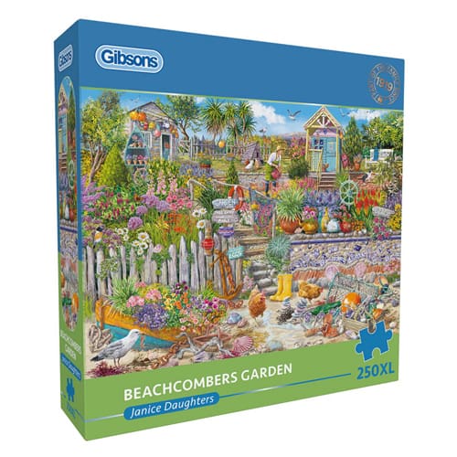 Gibsons - Beachcombers Garden - 250XL Piece Jigsaw Puzzle