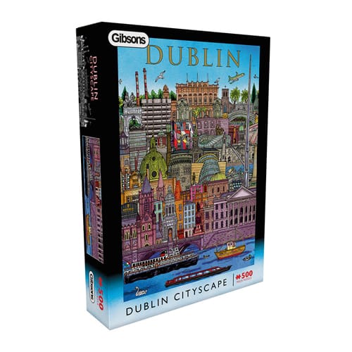 Gibsons: Dublin Cityscape Puzzle (500 Pieces)