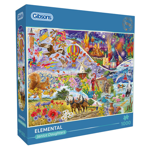 Gibsons: Elemental Puzzle (1000 Pieces)