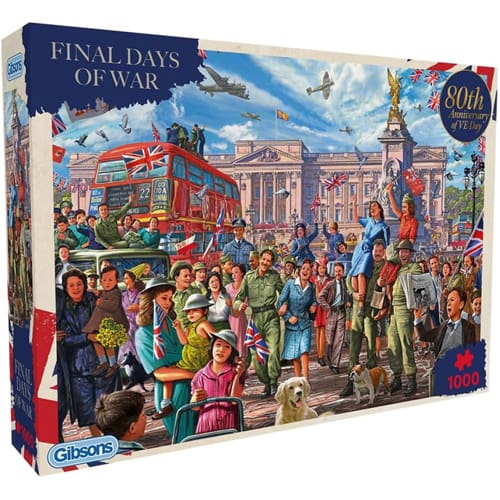 Gibsons - Final Days of War - 1000 Piece Jigsaw Puzzle