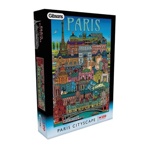 Gibsons: Paris Cityscape Puzzle (500 Pieces)
