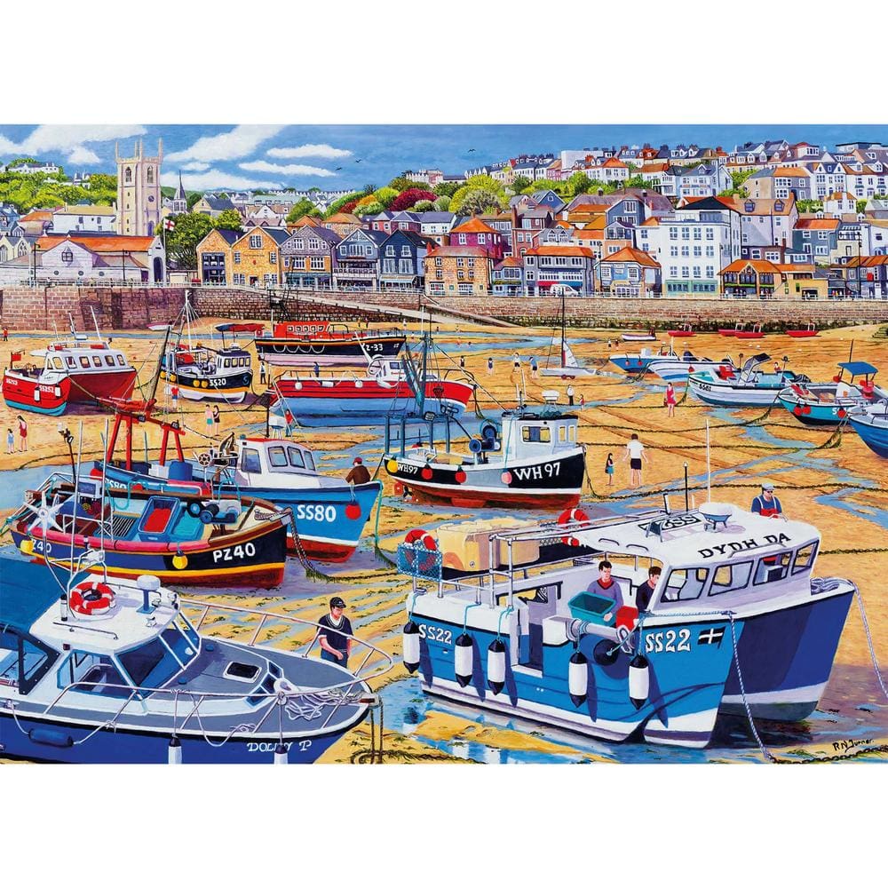 Gibsons: Sand at St Ives (1000 Pieces)