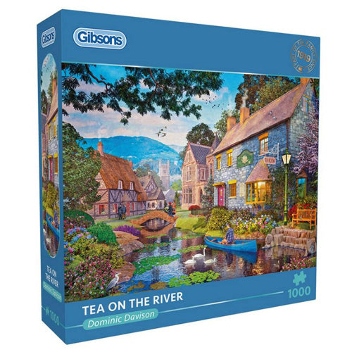 Gibsons: Tea on the River Puzzle (1000 Pieces)