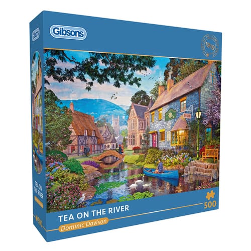 Gibsons: Tea on the River Puzzle (500 Pieces)