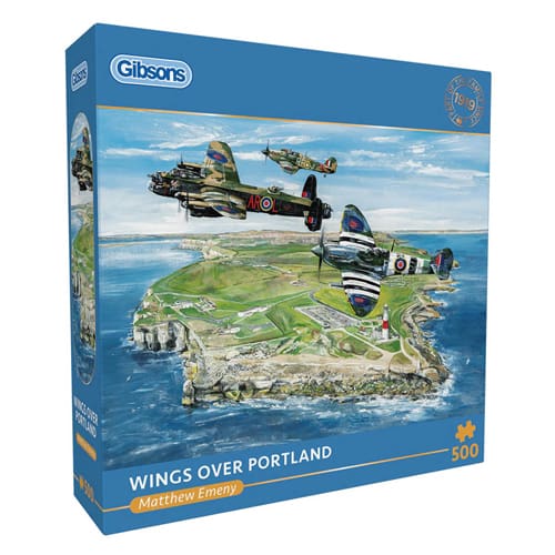 Gibsons - Wings Over Portland - 500 Piece Jigsaw Puzzle