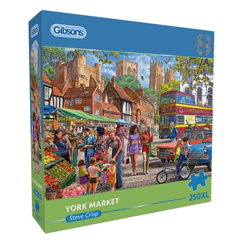 Gibsons - York Market - 250XL Piece Jigsaw Puzzle
