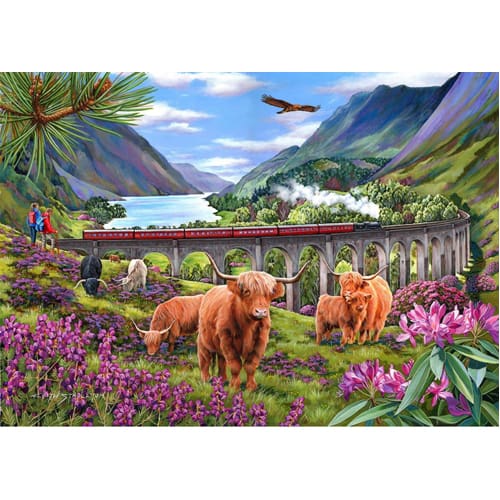 Glenfinnan Ladies BIG 500 Puzzle