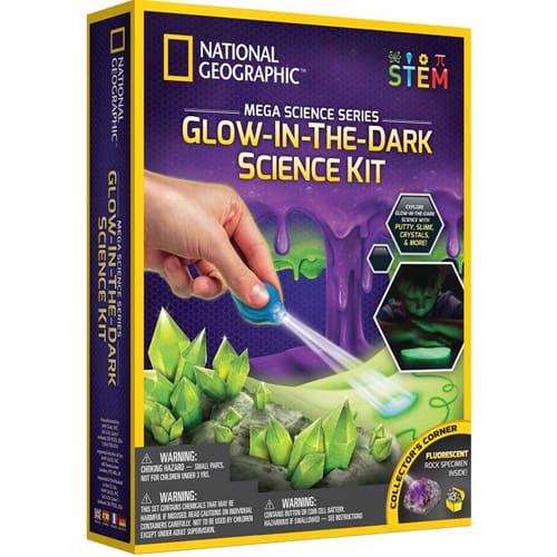 Glow-In-The-Dark Mega Science Kit