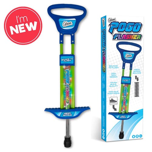 Go Light Up Pogo Stick Blue 89Cm