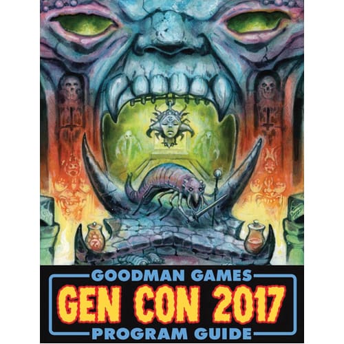 Goodman Games Gen Con 2017 Program Guide: Dinosaur Crawl Classics