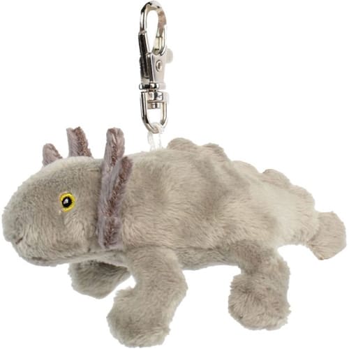 Grey Axolotl Keyring - Axel - 10cm