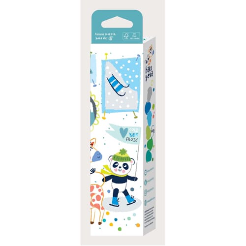 Haku Yoka 6 Acorn Crayons - Cold