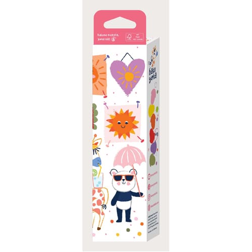 Haku Yoka 6 Acorn Crayons - Warm
