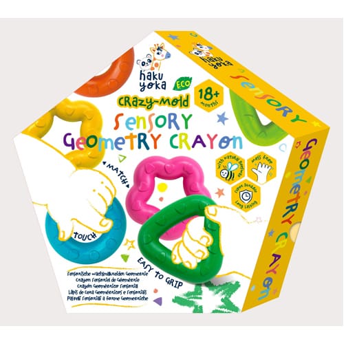 Haku Yoka Sensory Geometry Crayon