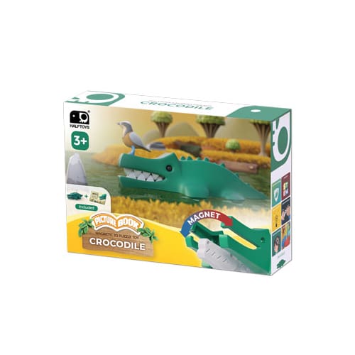 Halftoys Picture book - Crocodile